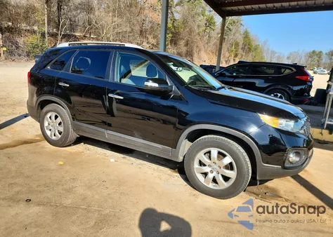 2013 Kia Sorento Lx z USA, uszkodzony, nr VIN 5XYKT3A65DG406215